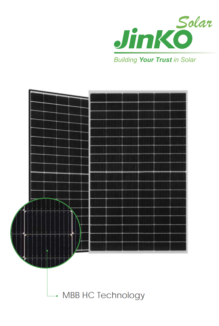 JINKO Tiger Pro P-type 405W Black Frame 20.74% SVT33154 / MM405-54HLD-MBV Množství: 36ks paleta