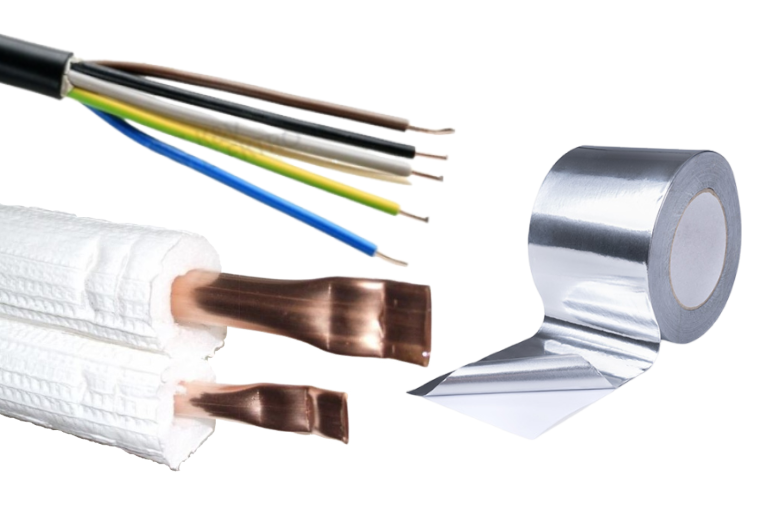 Levně Set duálního izolovaného Cu potrubí 3/8 + 5/8 + kabelu + pásky (pro řadu KAISAI 7,0kW a více)