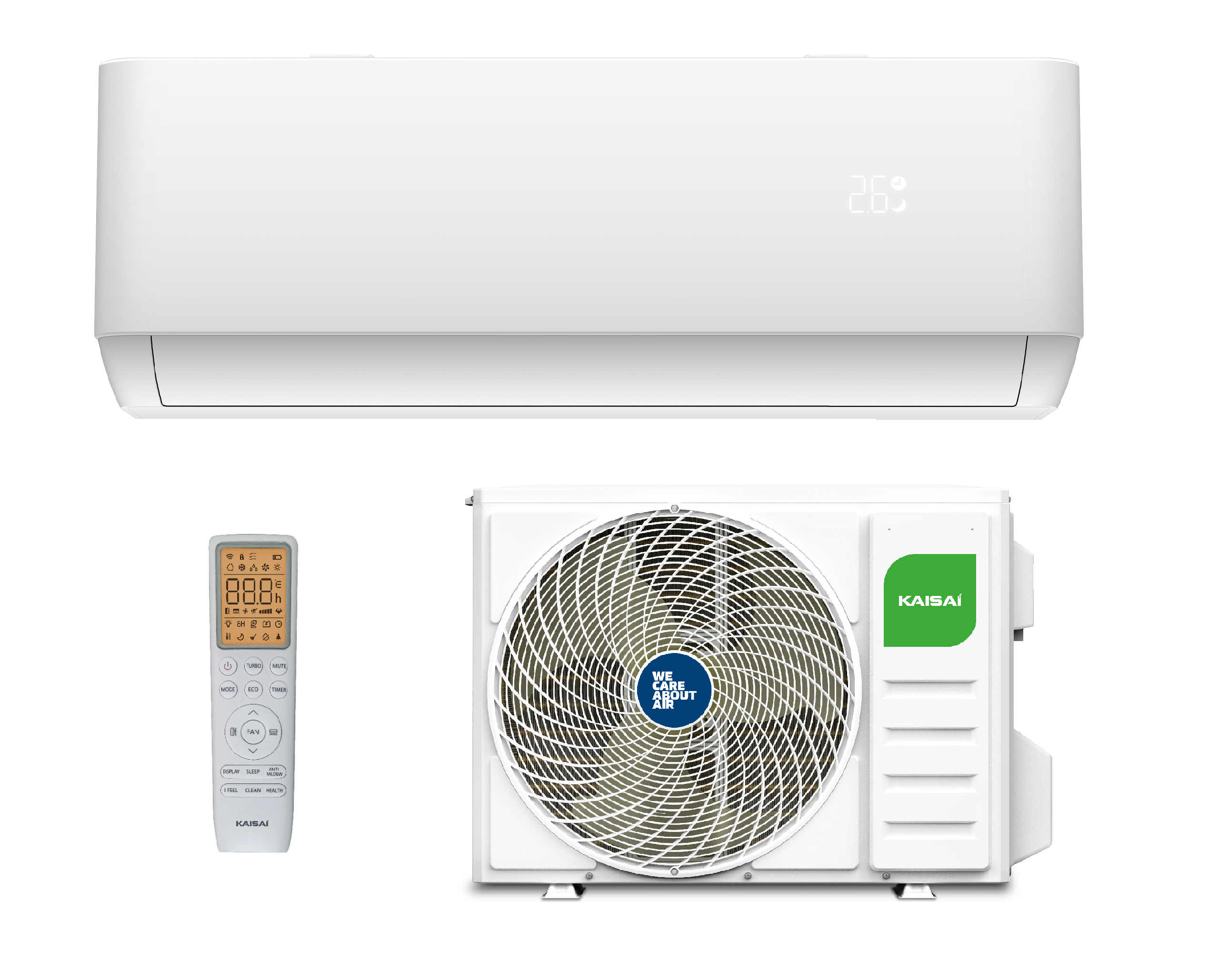 Set nástěnné klimatizace PRO HEAT+ 3,5 kW KRW-12TLHI+KRWB-12TLHO