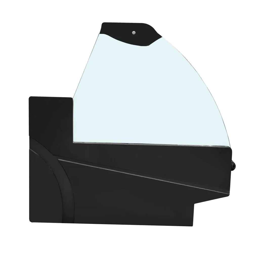 Boční panel pro chladící pult ROSA, levá strana, černá