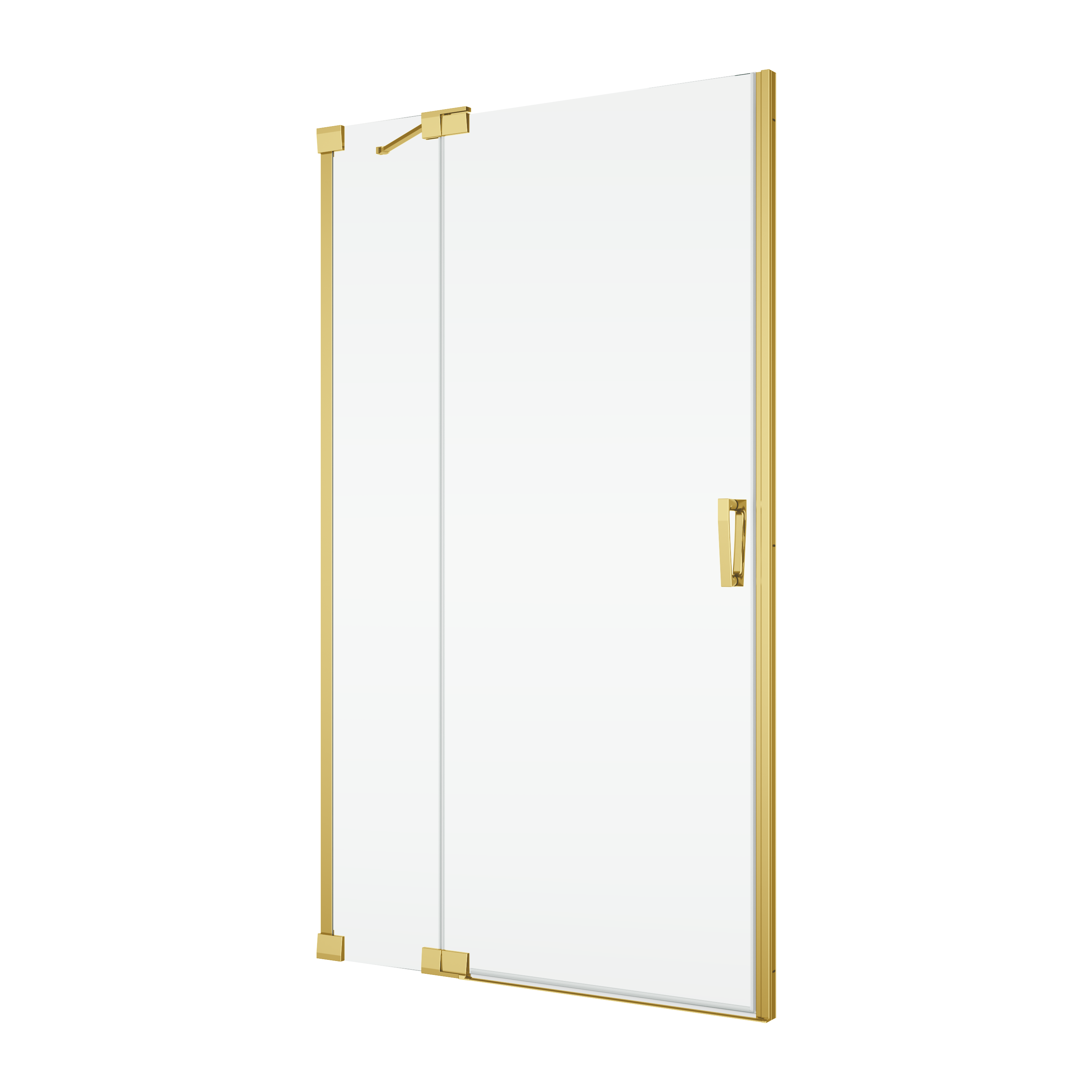 Levně Sprchové dveře CADURA CA13, 1400×2000 mm, levé, GOLD