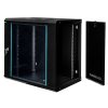 Szafa Rack na elektronike Mega M 19 12U wiszaca 60x40x60 cm czarna mtp002981 2