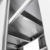 Szafa gastronomiczna przelotowa Mega M 4 drzwiowa 100x50x200 cm stal nierdzewna MTP001786 wzmocnione polki
