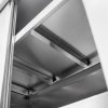 Szafa gastronomiczna Mega M 2 drzwiowa 80x60x200 cm stal nierdzewna MTP001886 wzmocnione polki