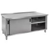 Stol gastronomiczny spawany z szafka Mega M 180x70x85 cm stal nierdzewna MTP003585 6