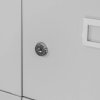 Szafka skrytkowa sniadaniowa BHP Mega M 30 skrytek 87x30x180 cm szara MTP006048 7