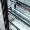 Witryna cukiernicza lada cukirnicza inox przeszklona gieta 3 poziomy polek WCU 180 70 1.2. SP.I.AP 8