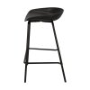Barová stolička Grego černá 65 cm