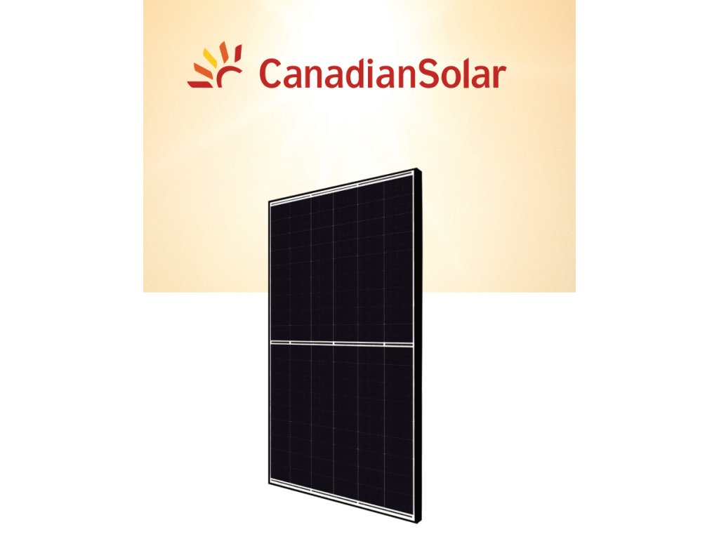 Canadian Solar TOPBiHiKu6 500W Black Frame N-Type Bifacial TOPCon 22,1% CS6.1-60TB-500