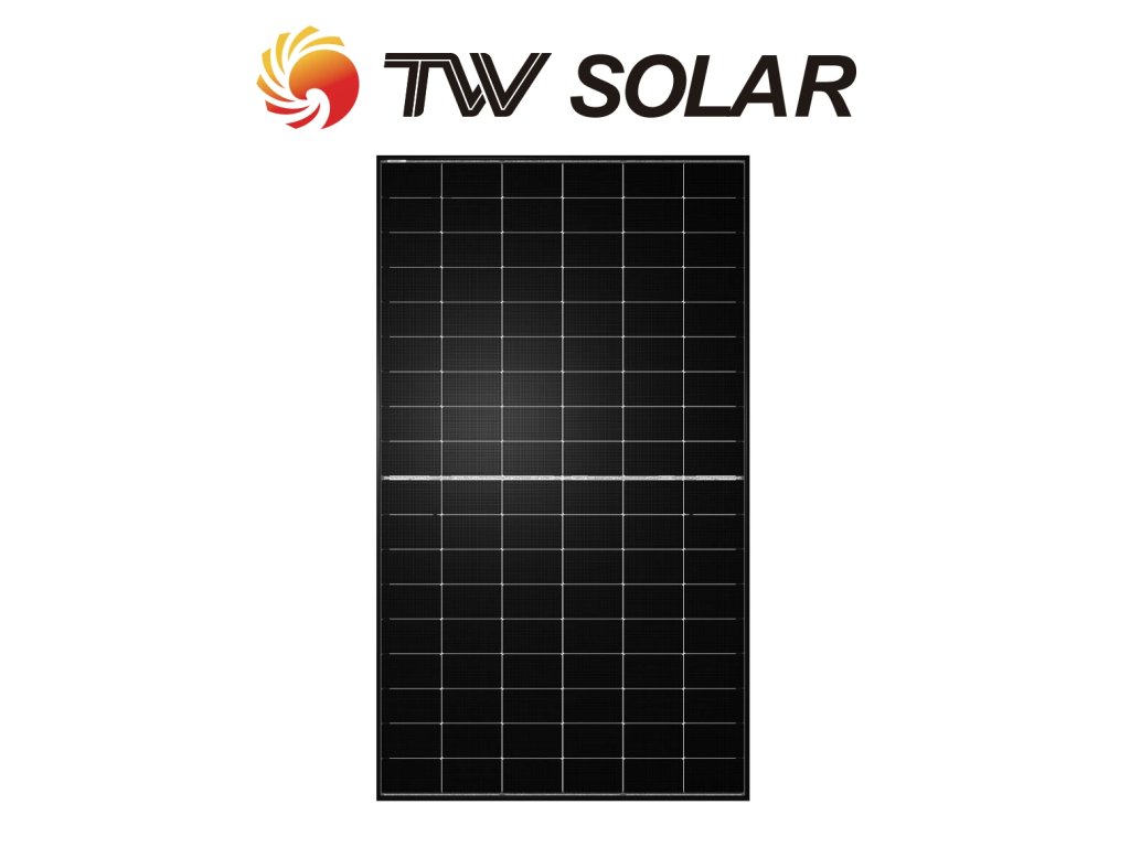 TW Solar 505 Wp Black Frame Bifacial N-Type Half-cell 22,7% TWMNH-54HD505 (Množstvo 1-5 ks)