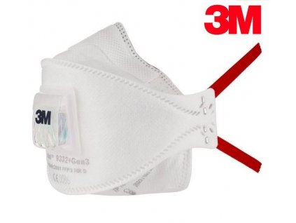 158483 1 zdravotni respirator tridy ffp3 3m 9332