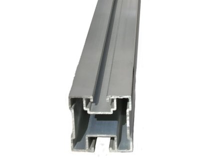 ALU profil strieborný - 40x40 pre kladivovú skrutku (T) - 225cm