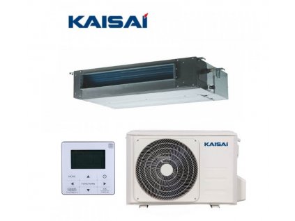Set potrubní klimatizace KAISAI Slim 15,2 kW KTI-55HWG32X+KOE30U-55HFN32X