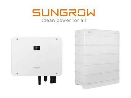 Sungrow trojfázový striedač 20kW SH10T + batériové moduly 12,8kWh SBR128