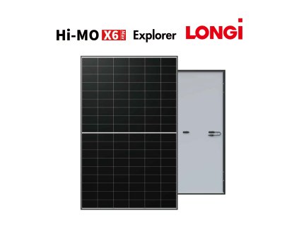 LONGi 455 Wp Black Frame Hi-MO X6 Max Explorer 22,3% LR7-54HTH-455M