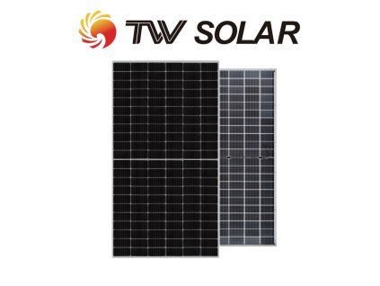 TW Solar 660 Wp Silver Frame Bifacial P-Type Half-cell 21,2% TWMPF-66HD660