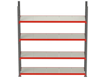 389458 regal garazowy z metalowymi polkami