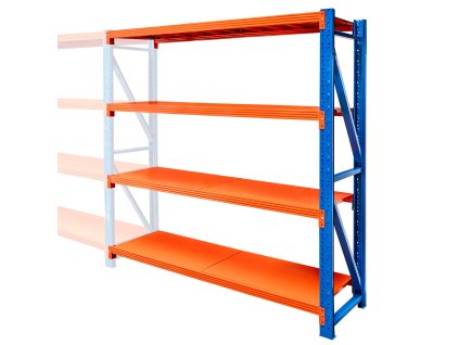 389479 regal magazynowy 4 polki fortis light dostawny