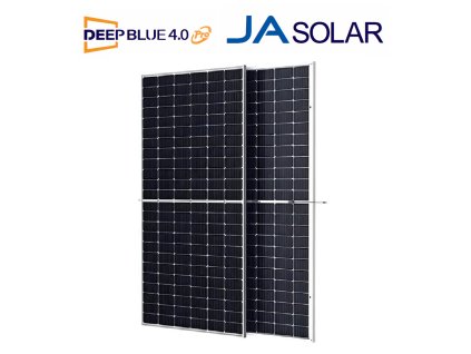 JA Solar 520 Wp Silver Frame Bifacial Double Glass 22,2% JAM60D42-520/LB (Množstvo 1 ks)