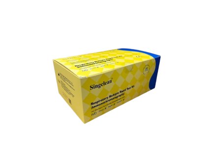 Test na Covid a dalších 5 běžných virů - 20ks (do nosu a nosohltanu pro domácí použití) Značka: Singclean (Množstvo I 1ks.EXP.10. 2026)