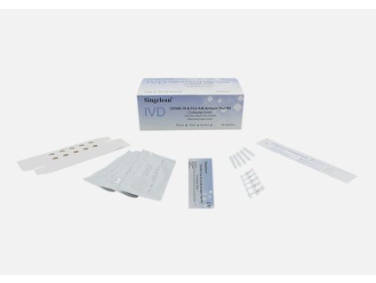 Test na Covid a Chřipku A/B (do nosohltanu pro domácí použití) Značka: Singclean (Množstvo III 1ks.EXP.03.2027)