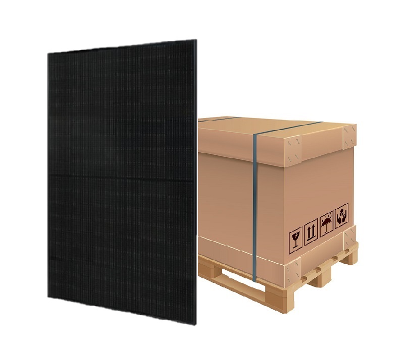 440Wp Full Black Bifaciálne (čierne sklo) 22% AS-M1082B-BH(RM10)-440/HV Množstvo: 36ks paleta