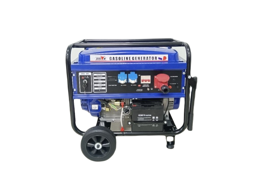 Trojfázová benzínová elektrocentrála BS6500H 9,5kW/13HP