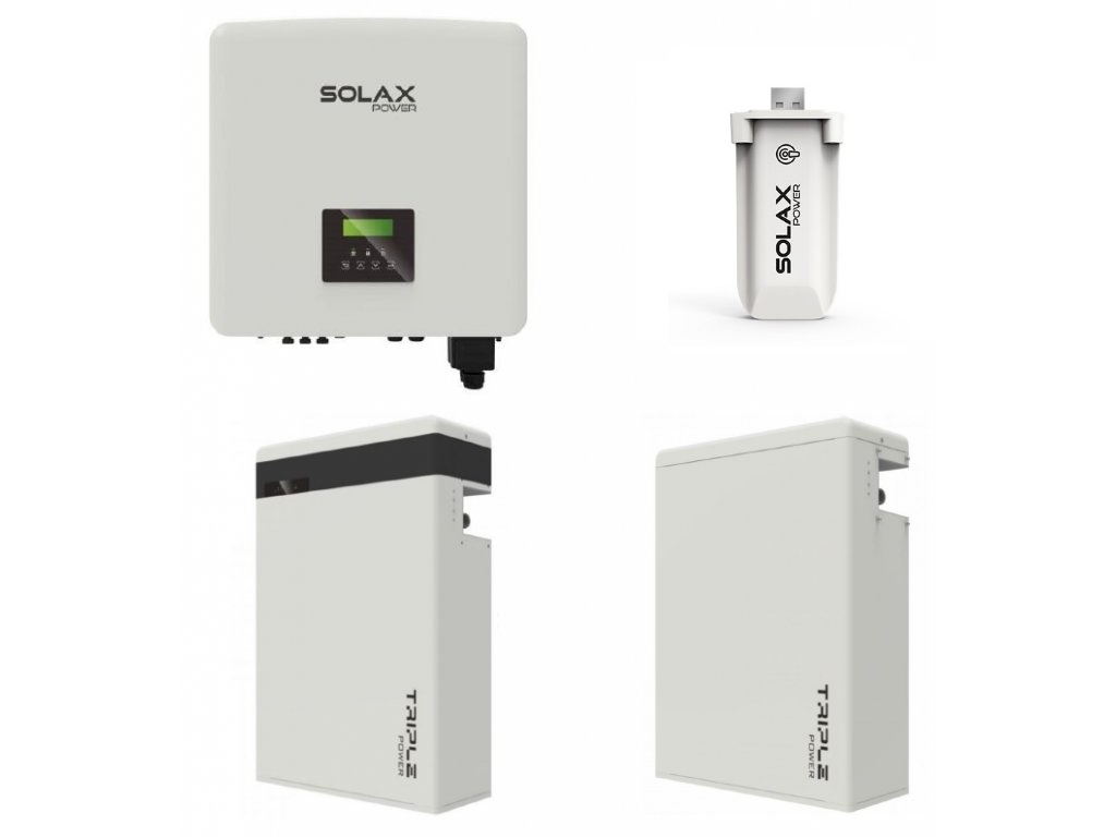 Set X3-HYBRID G4 D + batéria T58 V2 + PocektWifi 3.0 Veľkosť: X3-HYBRID G4 10kW + batéria T58 V2 17,4kW + PocketWifi 3.0