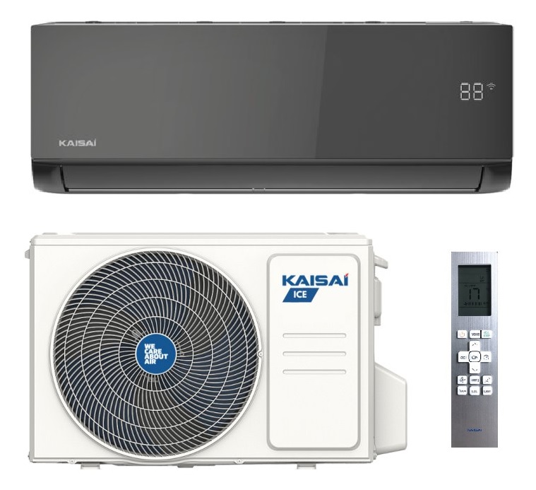 Set nástennej klimatizácie ICE BLACK 7,0 kW KLB-24HRHI+KLWB-24HRHO