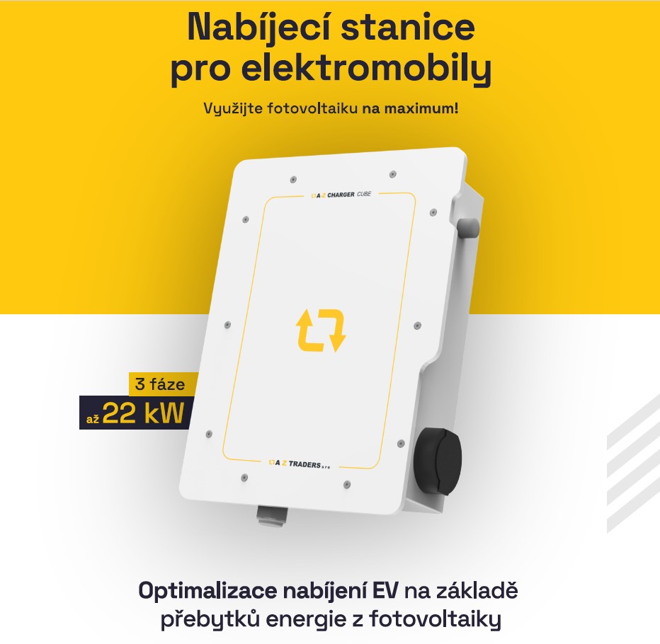 A-Z TRADERS 22kW Wallbox trojfázová EV nabíjačka - CHARGER CUBE Medium