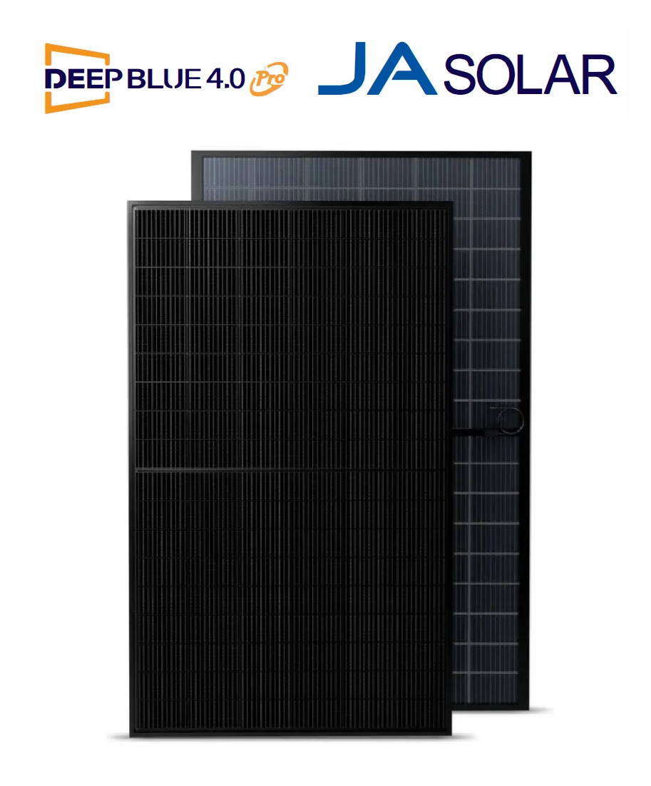500 Wp Black Frame Bifacial Double Glass 22,6% JAM60D40-500/LB Množstvo: 1-5 ks