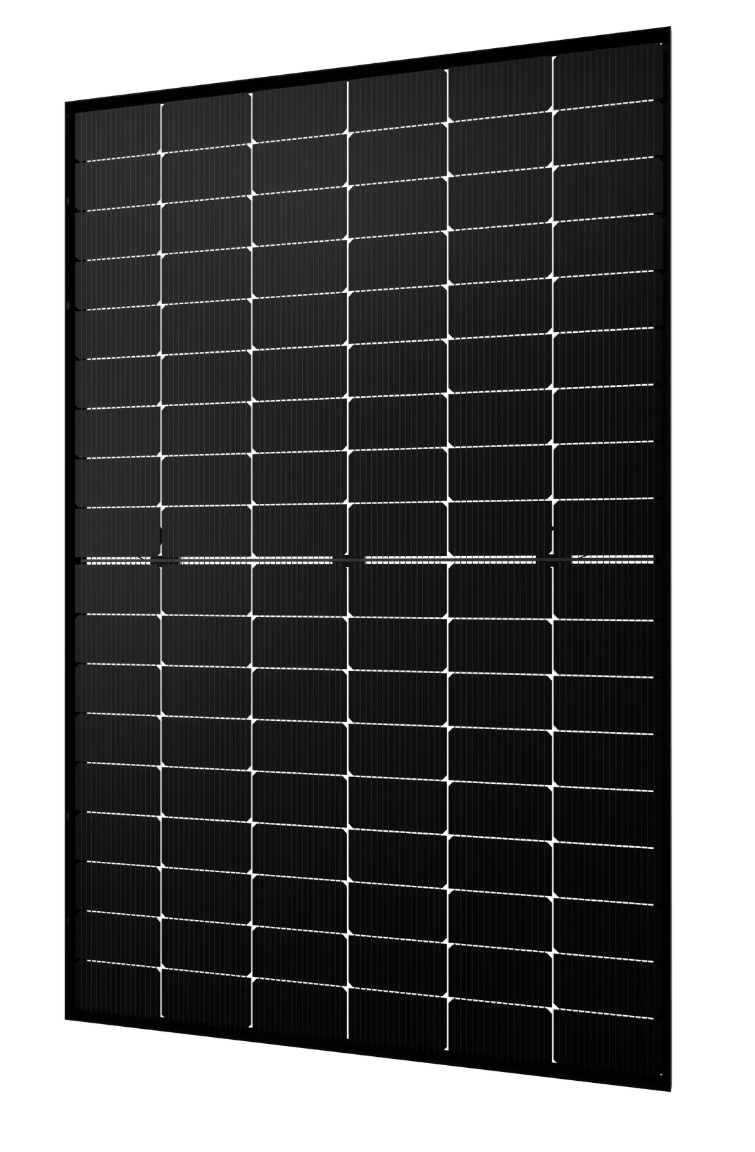 500W Full Black Bifacial Dual-Glass Transparent 22.5% SVT37459 / JW-HD108N-R2 500 Množstvo: 37ks paleta
