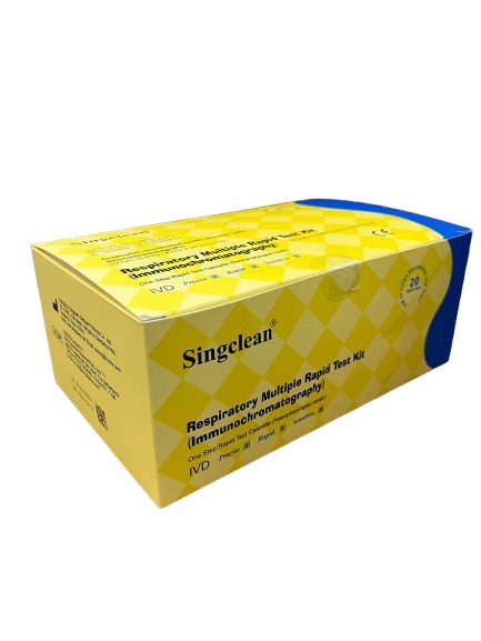 Test na Covid a ďalších 5 bežných vírusov - 20ks (do nosohltana pre domáce použitie) Značka: Množstvo I: 1ks.EXP.03.2027
