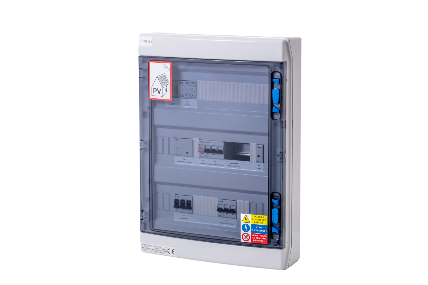 Rozvádzač R-FVE-G1 – trieda ochrany I+II (bez AC Zvodiča)