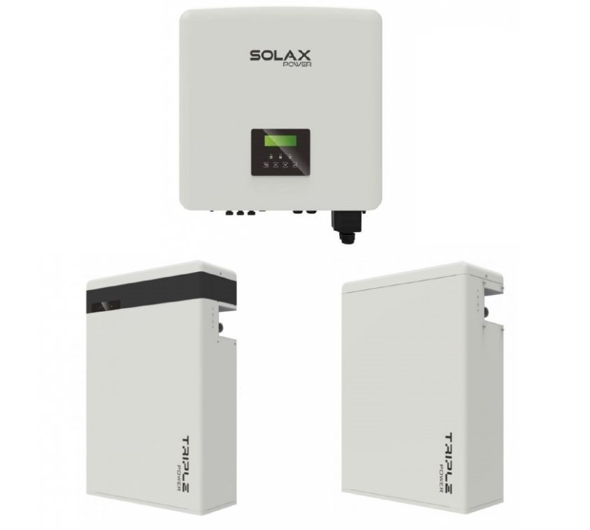 Set X3-Hybrid-10.0-D, CT (bez WIFI 3.0) + Master batéria T58 V2 + Slave batéria T58 V2