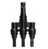 Konektor MC4 T typ (vidlička) - 1000V/20A (2.5-6mm2) (Velikost 4v1 samice)