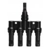 Konektor MC4 T typ (vidlička) - 1000V/20A (2.5-6mm2) (Velikost 4v1 samice)