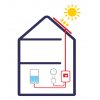 Unites Solar Kerberos 315.B GSM Fotovoltaický ohrev vody
