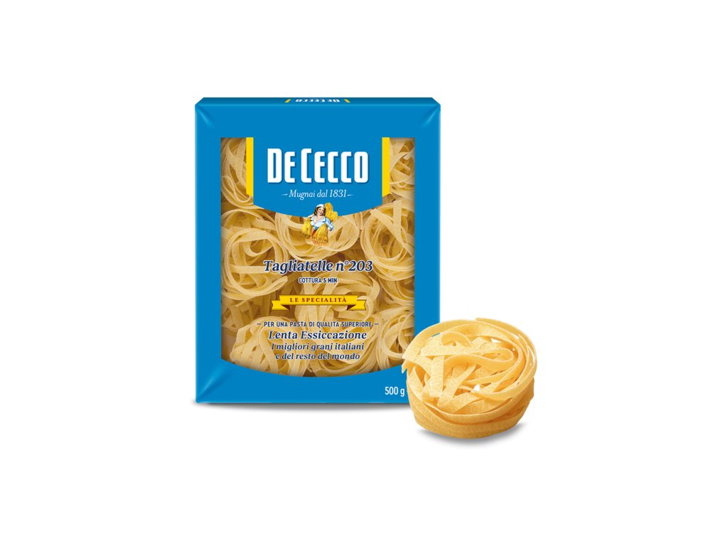 tagliatelle dececco the best Czech