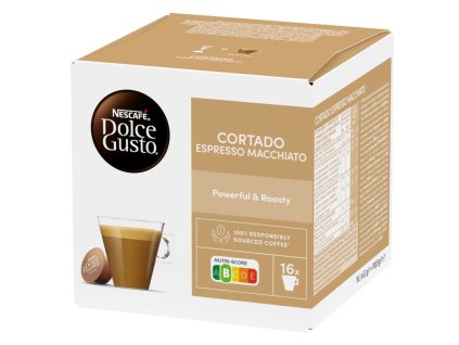 nescafe dolce gusto cortado capsules 16 pieces