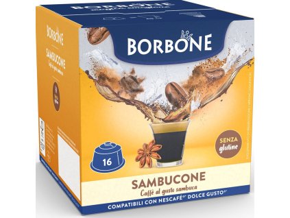 bourbon dolce gusto sambucone 16 pcs best coffee Czech Republic