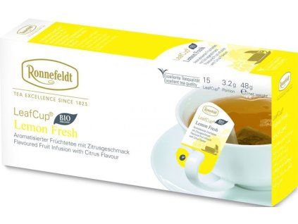 ronnefeld leafcup 15 pcs lemon fresh organic best coffee Czech Republic
