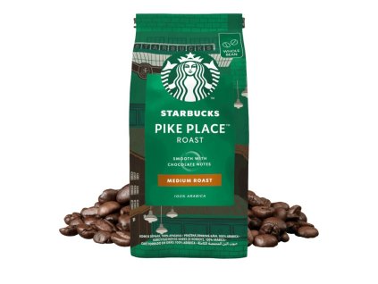 starbucks medium pike place coffee beans 450g best coffee cz