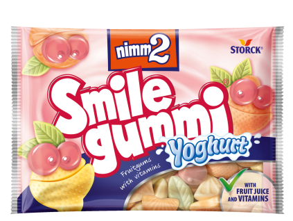 Storck Nimm2 Smile fruit gummi with yogurt 100 g