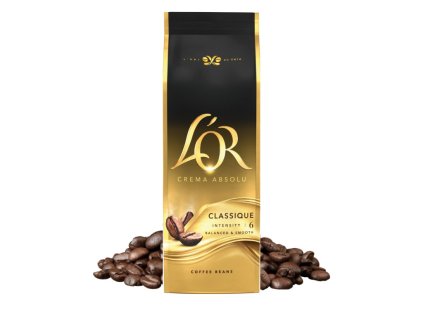 coffee beans l or crema absolu classique 500g