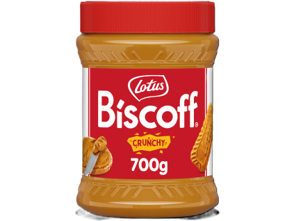 Lotus Biscoff Crispy original caramel biscuit spread 0.7 kg