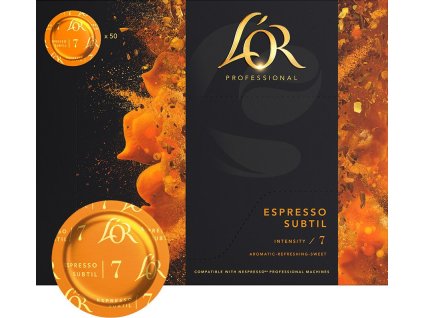 nespresso pro lor 50 espresso subtil best coffee cz