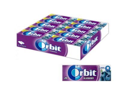 orbit blueberry 14g30pcs best coffee cz