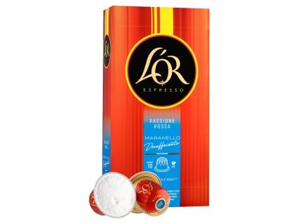 l or espresso maranello decaffeinato decaffeinated coffee in capsules 10 pcs 52g