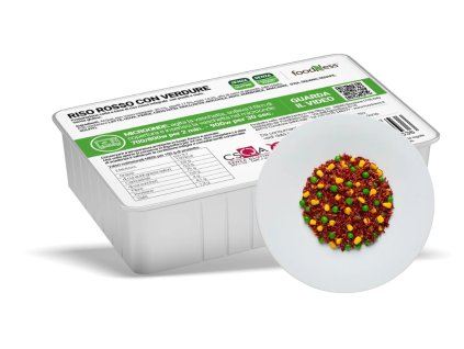 FoodNess Red rice with vegetables 220 g